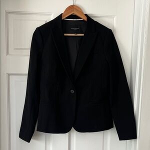 Banana Republic Elegant Black Suit Jacket